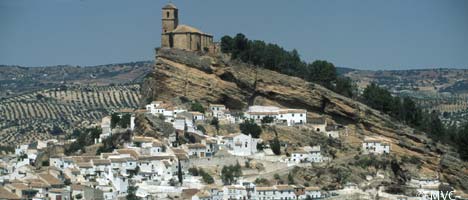Montefrio village enjoys one of the region's most striking settings