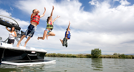 Wild swimming for all the family &copy; iStock