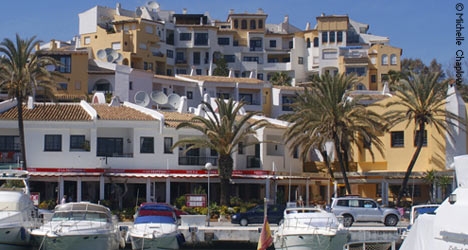 The Mediterranean port of Cabopino. &copy; Michelle Chaplow