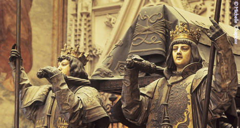 &copy; MVC The remains of Columbus in the cathedral of Seville