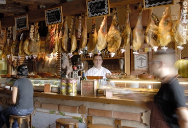Tapas bars in Estepona marina. &copy; Michelle Chaplow