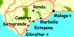 Costa del Sol Map