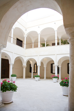 The internal Patio of the Museum The internal Patio of the Museum