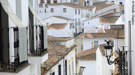 Almonaster, one of the least spoilt villages of the Sierra de Aracena &copy; Michelle Chaplow