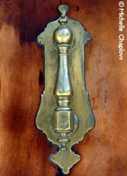 Door knob. &copy; Michelle Chaplow