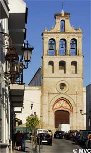 The Chruch of Santo Domingo de Guzm&aacute;n in Lepe
