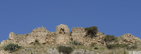 Ruins of the old Moorish castle of C&aacute;rtama. 