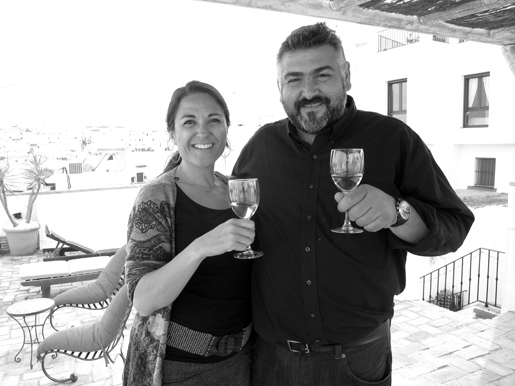 Chelsea with Frank Camorra- famous Australian chef and restaurateur who will be the official International Sherry Week Ambassador for Australia.