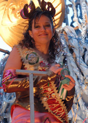 Queen of the Carnival. © Michelle Chaplow