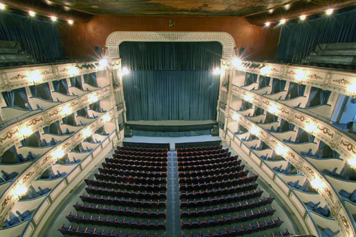 Inside the Cervantes theatre