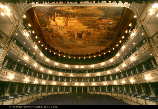 The view from the stage Cervantes Theatre