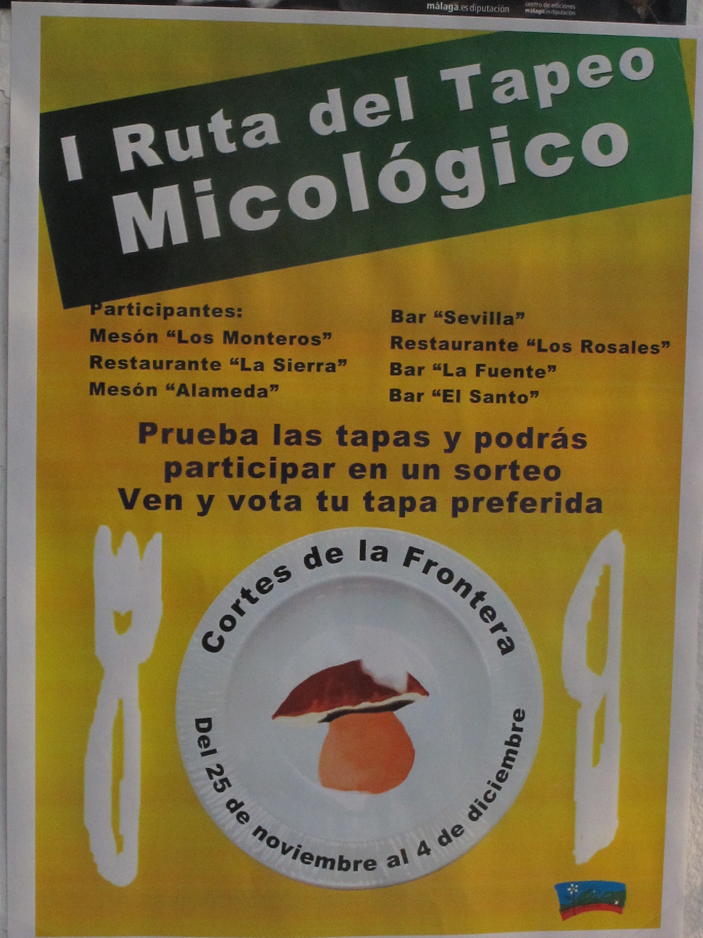 Mushroom tapas in Ronda Mushroom tapas route in Ronda