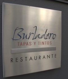 Burladero is the tapas bar at the Hotel Colon, which was built for the 1929 Expo. Burladero is the tapas bar at the Hotel Colon, which was built for the 1929 Expo.