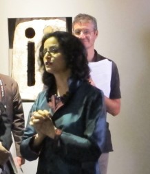 Dr Sabiha al Khemir, director and curator of the 150-piece exhibition of Islamic art and science, with a theme of light, or nur in Arabic.