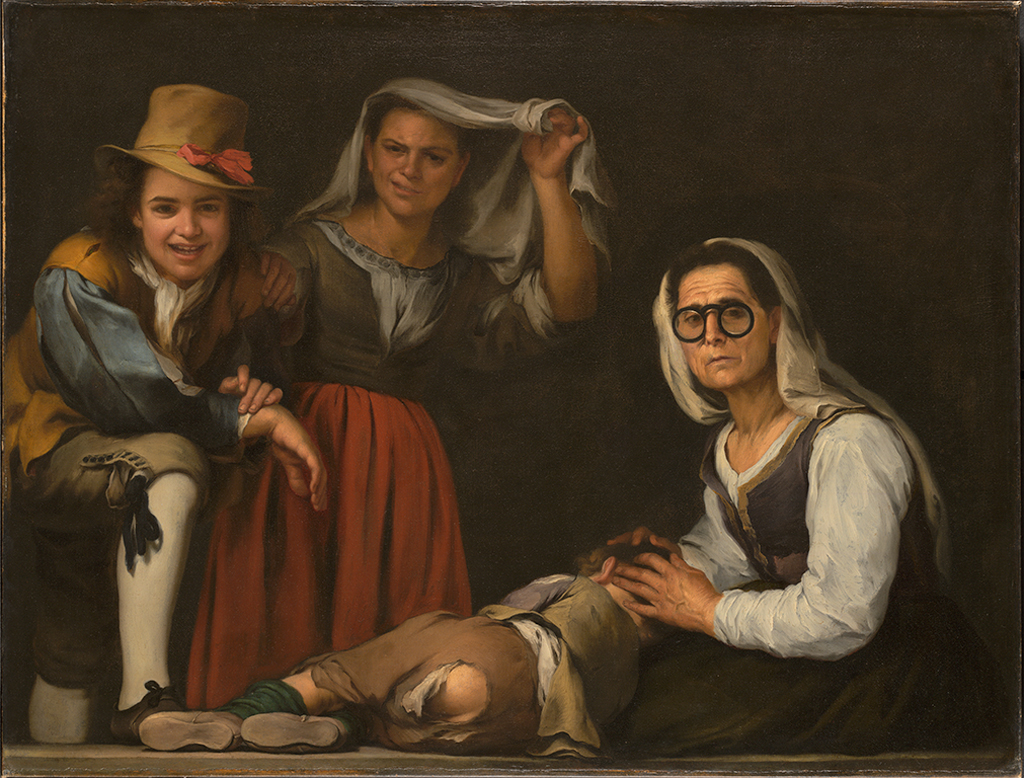 Four Figures on a Step. About 1655-1660. Kimbell Art Museum, Fort Worth, Texas