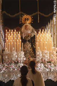 Semana Santa is one of Malaga's most important festivals. Photo: Michelle Chaplow