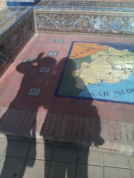 Plaza de España map shadow