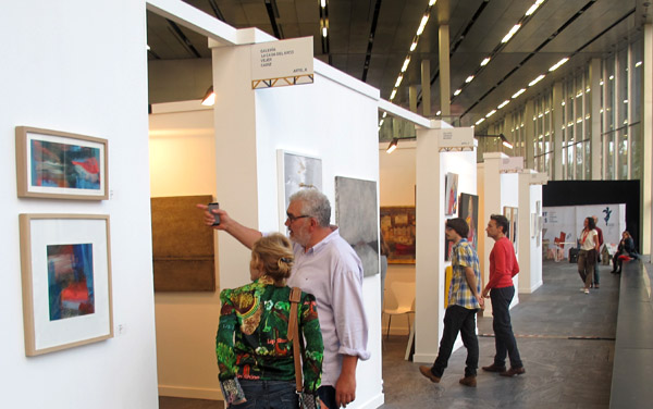 In total 20 galleries showed their works at Artsevilla.