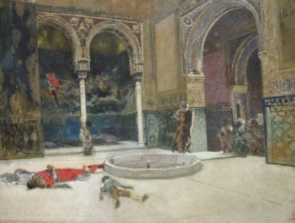 La Matanza de los Abencerrajes by Mariano Fortuny