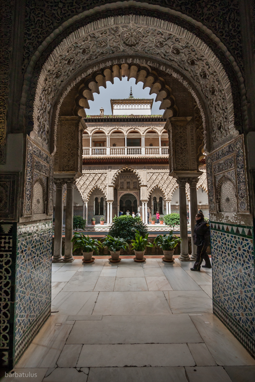 Seville's Alcazar Palace. Photo © Michael Barbatulus