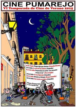 Outdoor films are part of Sevillano summer life.