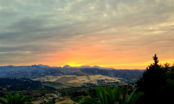 Paul found the journey, which took him to many stunning Spanish landscapes, a tough emotional as well as physical experience. Photo credit: Toma Tours.