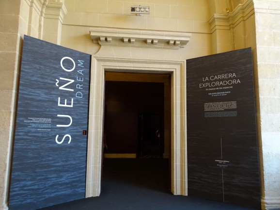 The entrance to the expedition - the first section is called 