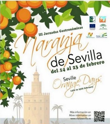 A feast of orangey tapas at over 30 bars and restaurants in Sevilla, until this Sunday.