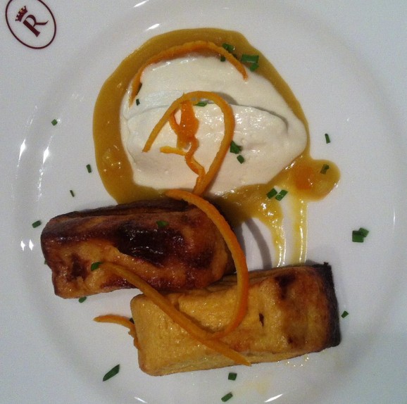 Perfecto de pez limon - baked fish.