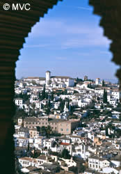 The Albaicin from the Alhambra Palace © Michelle Chaplow