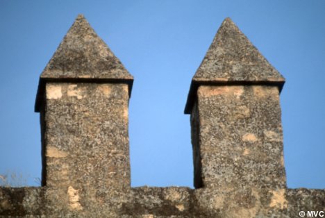 Cordoba's Ancient City Walls at the Old Jewish Quarter