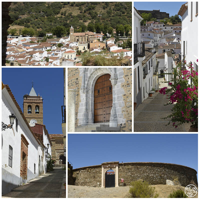 Traditional Andalucian Arcitecture, in Almonastaer la Real, including the bullring, Sierra de Aracena © Michelle Chaplow ©Michelle Chaplow Traditional Andalucian Arcitecture, in Almonastaer la Real, including the bullring, Sierra de Aracena © Michelle Chaplow ©Michelle Chaplow