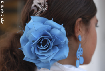 Dress up for the Spanish fiestas. © Michelle Chaplow