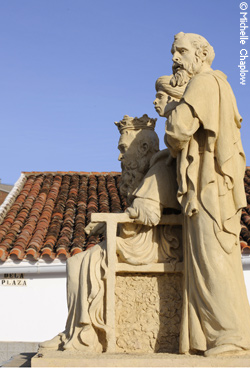 Higuera de la Sierra, a monument to the Reyes Magos 