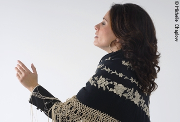 Flamenco singer Rocio Bazan. © Michelle Chaplow