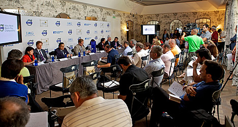 Press conference at Finca Cortesin Hotel, Golf and Spa, June 7th - Image by Michael Denker for Volvo Event Management (Golf)