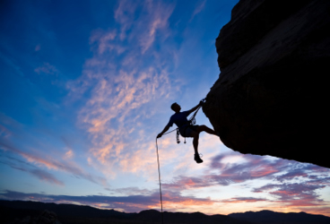 Rock climbing