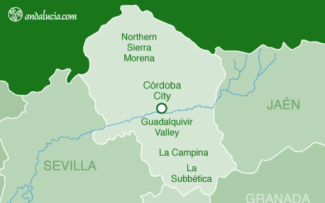 Cordoba Province Map