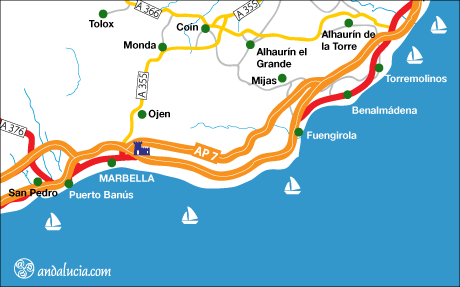 Mijas maps