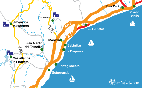 Sotogrande maps