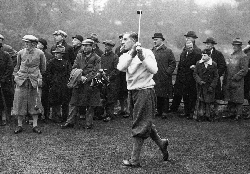Henry Cotton, in action during the Ryder Cup ©Real Club Valderrama Henry Cotton, in action during the Ryder Cup ©Real Club Valderrama