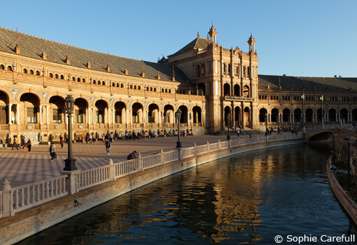 Plaza de Espana was built as the Pabellon de Andalucia for Expo 29. © Sophie Carefull  