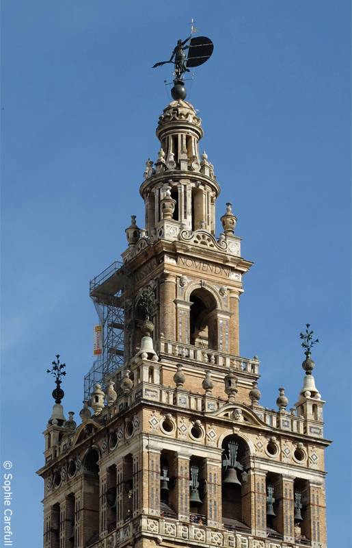 A shining example of Almohad architecture; Seville's magnificent Giralda. © Sophie Carefull  