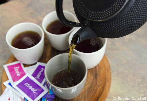 Tolone has a wide variety of teas as well as milkshakes, cocktails and snacks. © Sophie Carefull Tolone has a wide variety of teas as well as milkshakes, cocktails and snacks. © Sophie Carefull