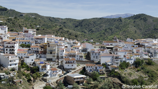 Moclinejo, in the Piedras Blancas hills. © Sophie Carefull Moclinejo, in the Piedras Blancas hills. © Sophie Carefull