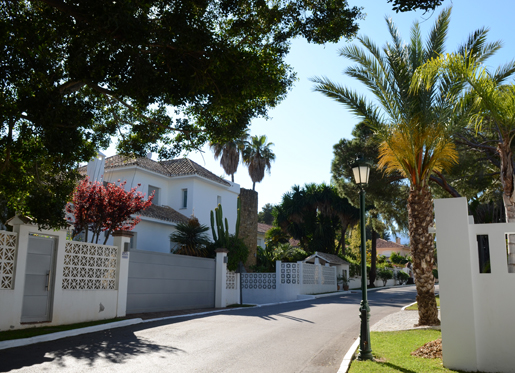 The luxury urbanisation of Los Monteros. © Sophie Carefull The luxury urbanisation of Los Monteros. © Sophie Carefull