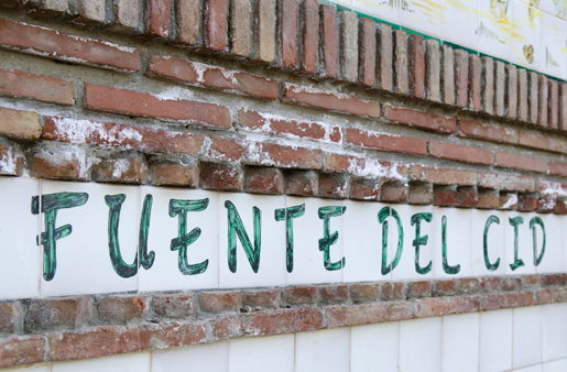 The Fuente del Cid is an example of the Mudejar style with its flat bricks. © Sophie Carefull The Fuente del Cid is an example of the Mudejar style with its flat bricks. © Sophie Carefull