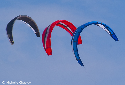 Colourful Kites. © Michelle Chaplow