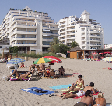 © Michelle Chaplow Banana Beach, Marbella © Michelle Chaplow Banana Beach, Marbella