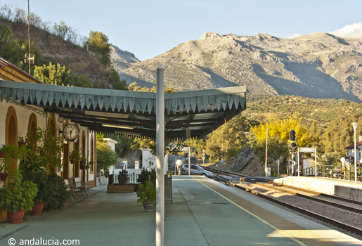 Cortes de la Frontera station is in the Guadiaro Valley  © Michelle Chaplow .